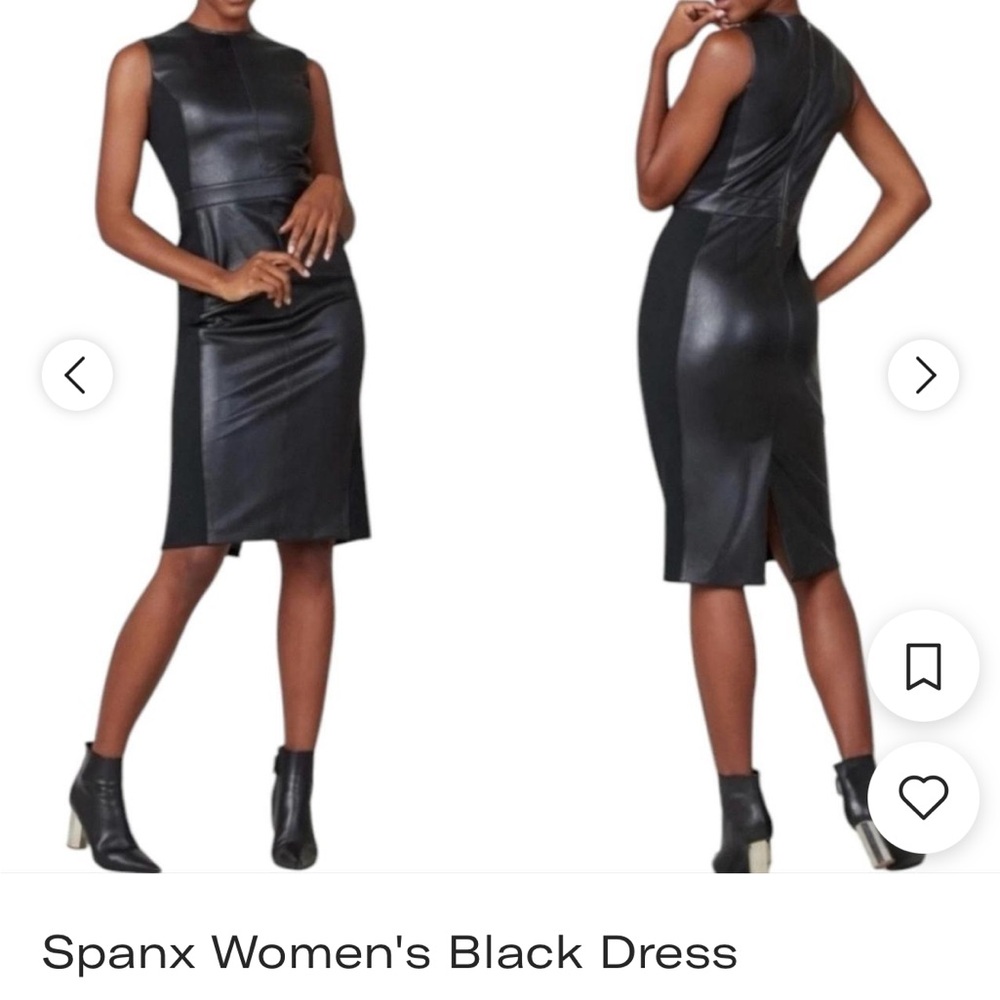 Spanx Leather-Like Dress Size Xl